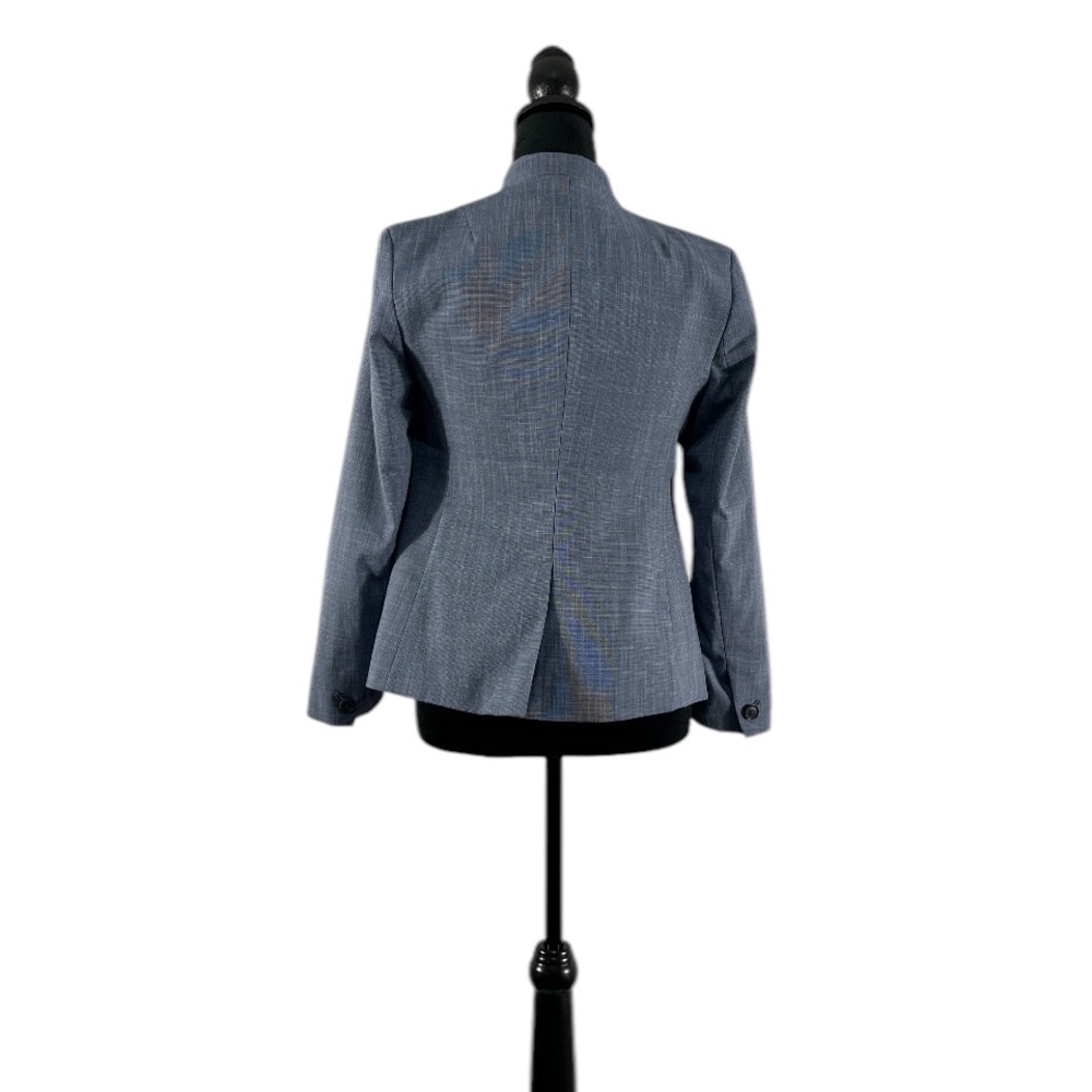 Banana Republic blazer,Dusty Blue,Inverted Collar, Lined, Sz2 - Picture 2 of 5
